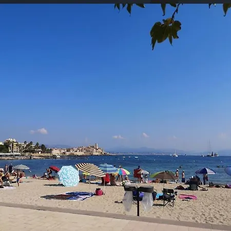 公寓 Superbe Avec Terrasse Au Cap D'antibes