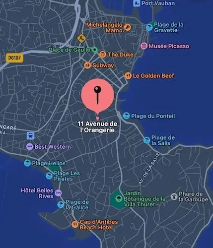 Superbe Avec Terrasse Au Cap D'antibes Daire Antibes